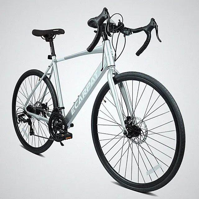 16 Speeds Road Bike 700C Wheels Racing Bike Disc Brakes Aluminum Frame Drop Bar