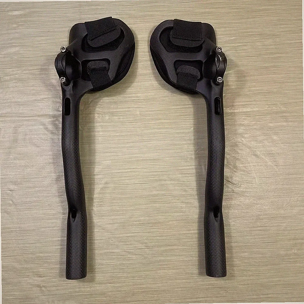 Carbon Fiber Aero Bars Triathlon TT Handlebar Road Bicycle Aero Handlebars 340mm