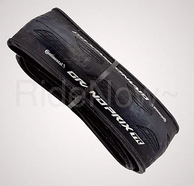 Continental Grand Prix TR 700x25C Folding Road Bike Tire Tubeless Ready Black