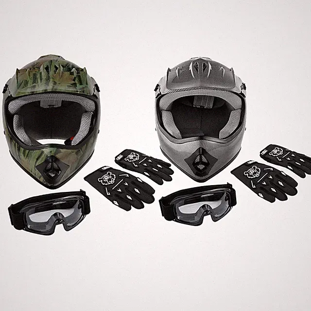 DOT Kids Youth Motocross Helmet Motorcross ATV MX BMX Dirt Bike Racing Off Road