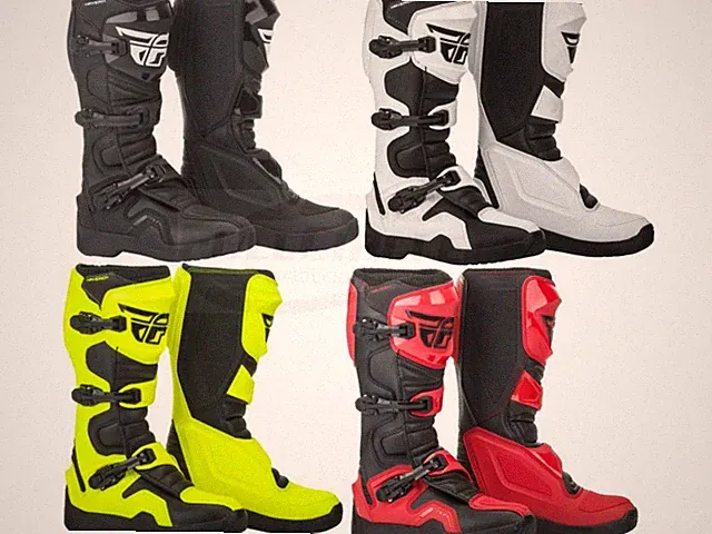Fly Racing Maverik MX Riding Boots Adult, Youth, Kids Sizes Motocross Dirt Bike
