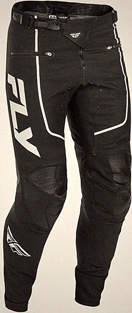 Fly Racing Rayce Bicycle Pants for BMX and MTB, Size 40, Black/White
