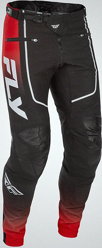 Fly Racing Rayce Bicycle Pants for BMX & MTB, Size 30, Red/Black/White