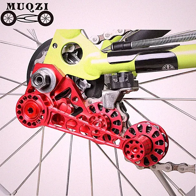 Folding Bike Chain Guide 3 Speed Rear Derailleur Chain Tensioner for Brompton