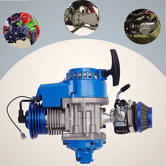For Scooter Pocket Bike ATV Big Bore Racing 49cc 50cc 2 Stroke Engine Motor Kit