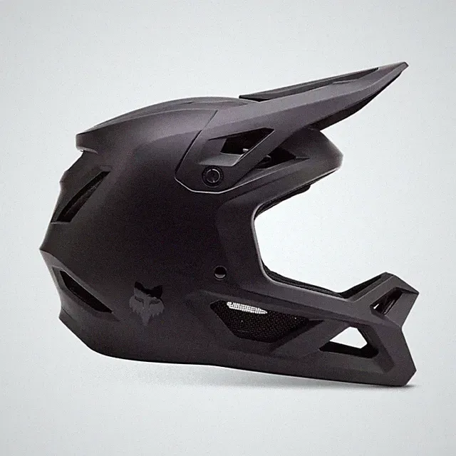 Fox Racing Rampage Mountain Bike Helmet (Matte Black) 32212-255