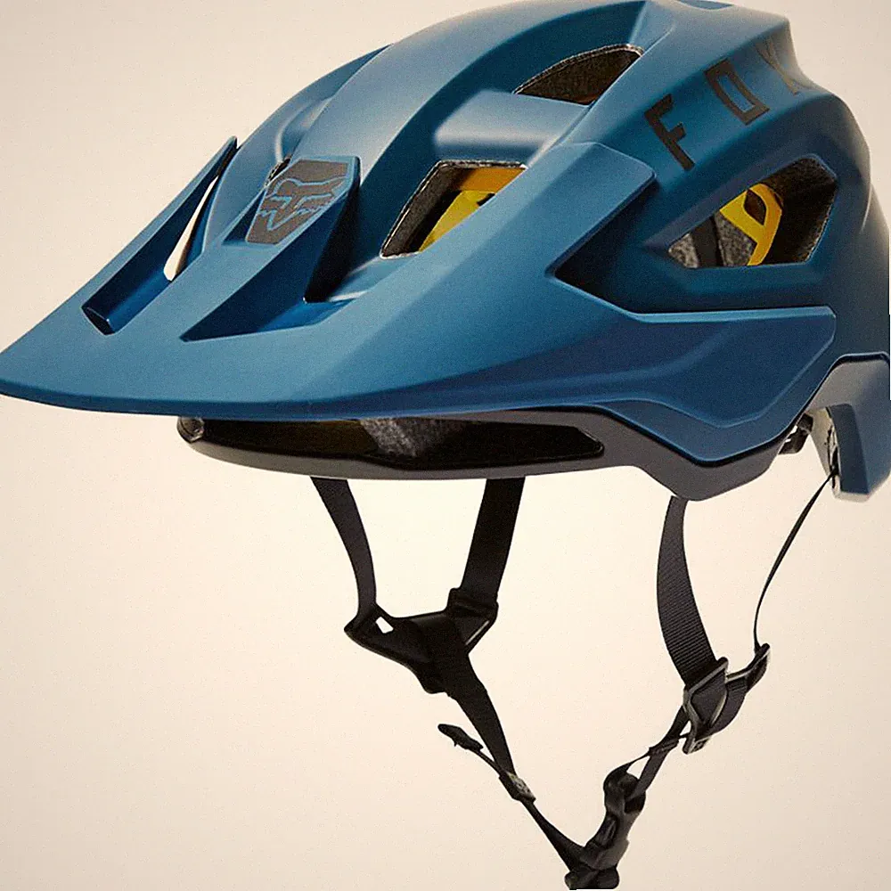 Fox Racing Speedframe MIPS Downhill MTB Bicycle Helmet Dark Indigo Blue Medium