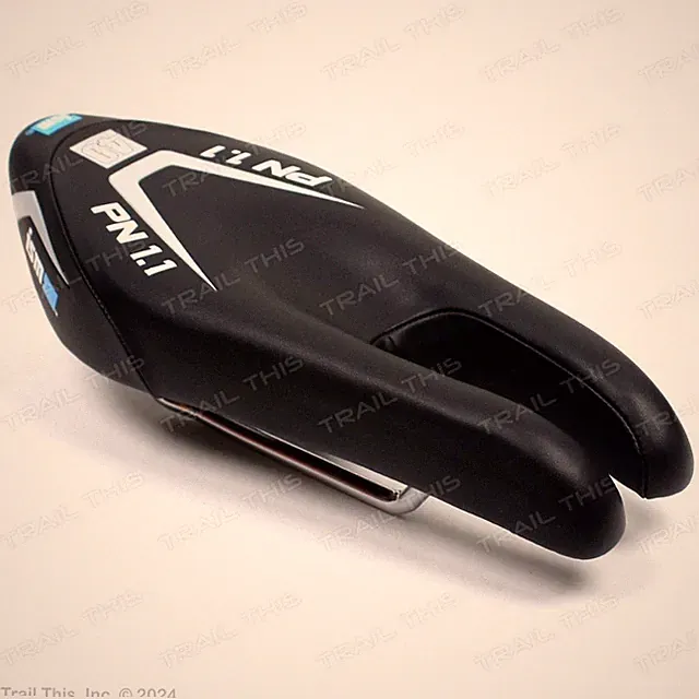 ISM PN 1.1 Split-Nose Road Bicycle Saddle Triathlon Time Trial 275 x 110mm Black