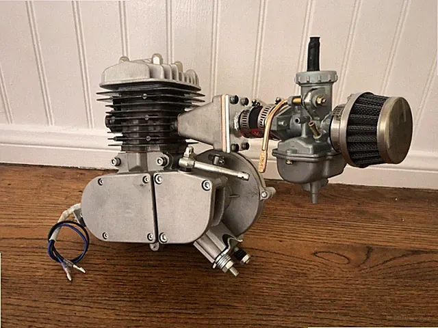 Motorized Bike RACE ENGINE Ported High Performance PK80 80cc/66cc ENGINE ONLY