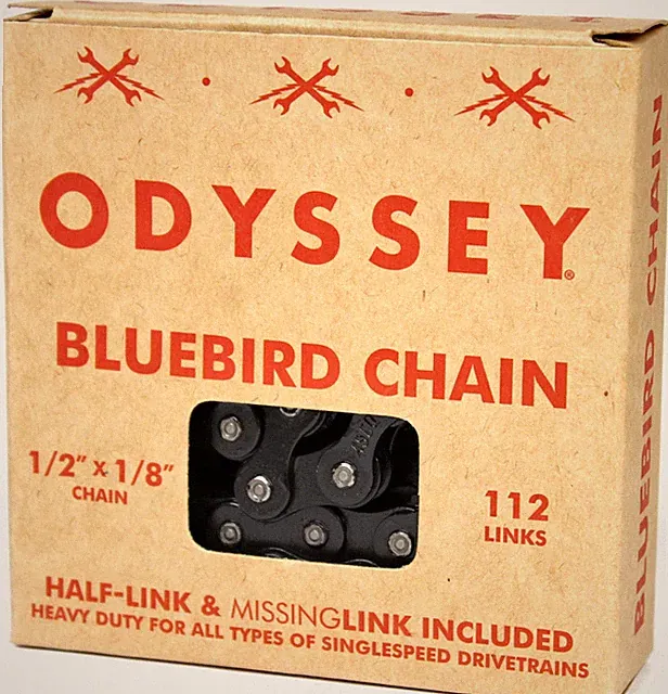 Odyssey Bluebird 1/8" Single-Speed Bike Chain Black 112-Links