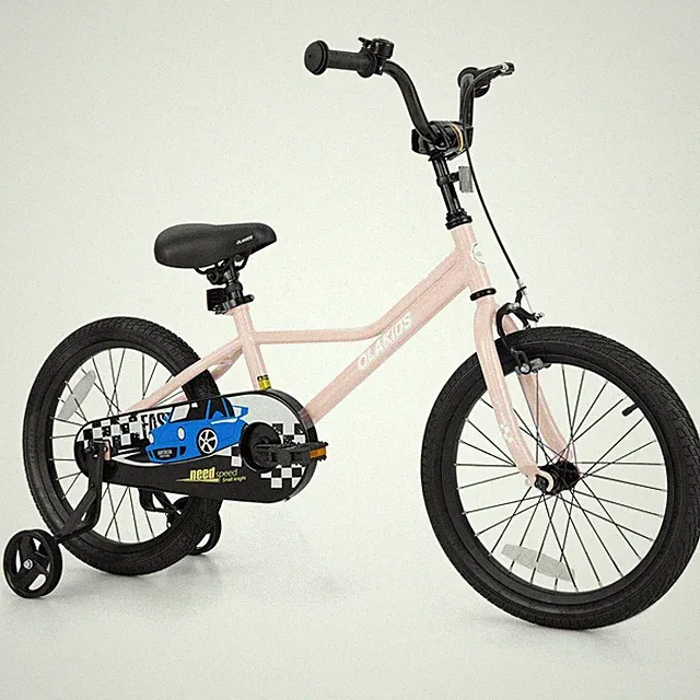 Olakids Kids Bike 12 14 16 18 Inch Racing Car Themed Toddlers Bike Training